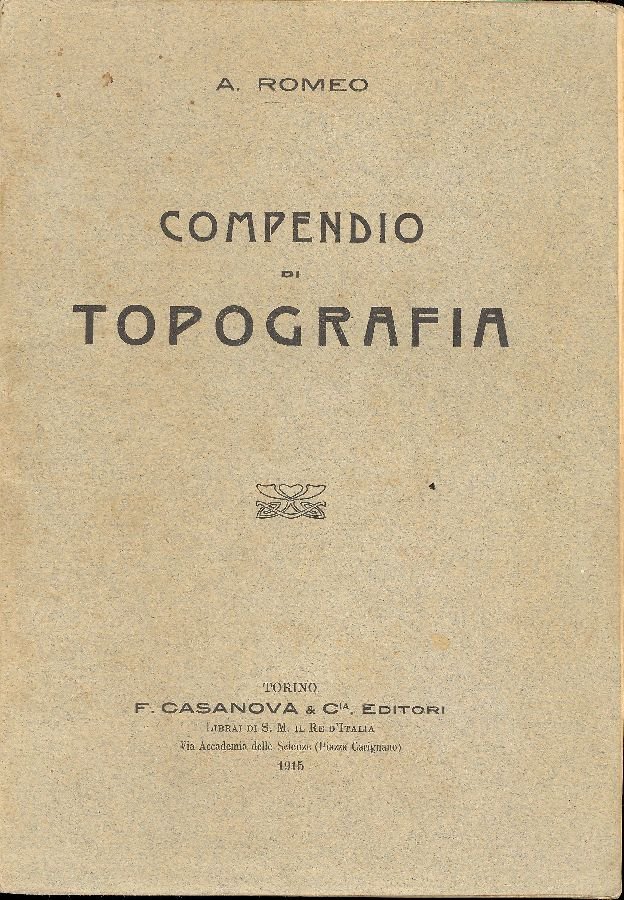 Compendio di topografia | Immagine principale