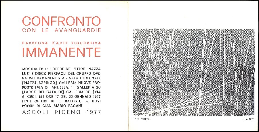 Confronto con le avanguardie. Rassegna d'arte figurativa immanente | Immagine principale