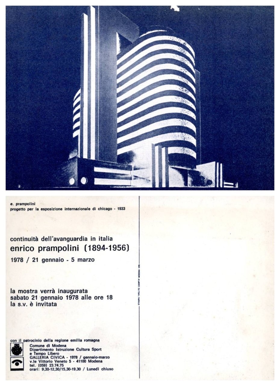 Continuità dell'avanguardia in Italia. Enrico Prampolini (1894-1956) | Immagine principale