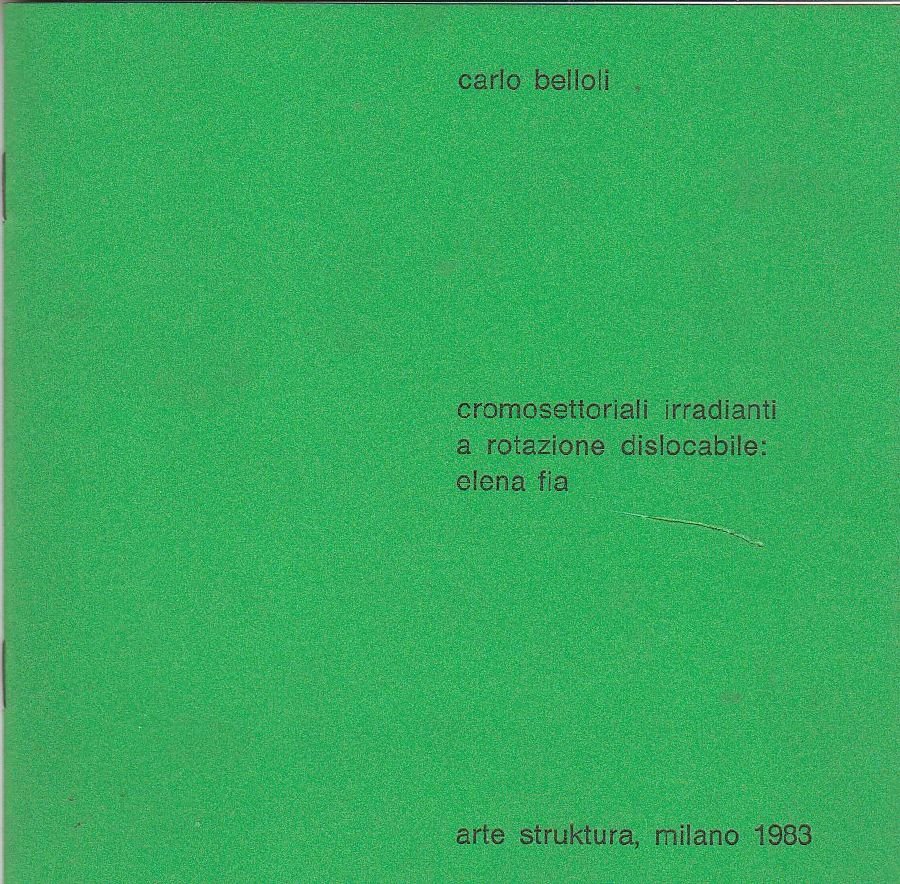 Cromosettoriali irradianti a rotazione dislocabile: Elena Fia | Immagine principale