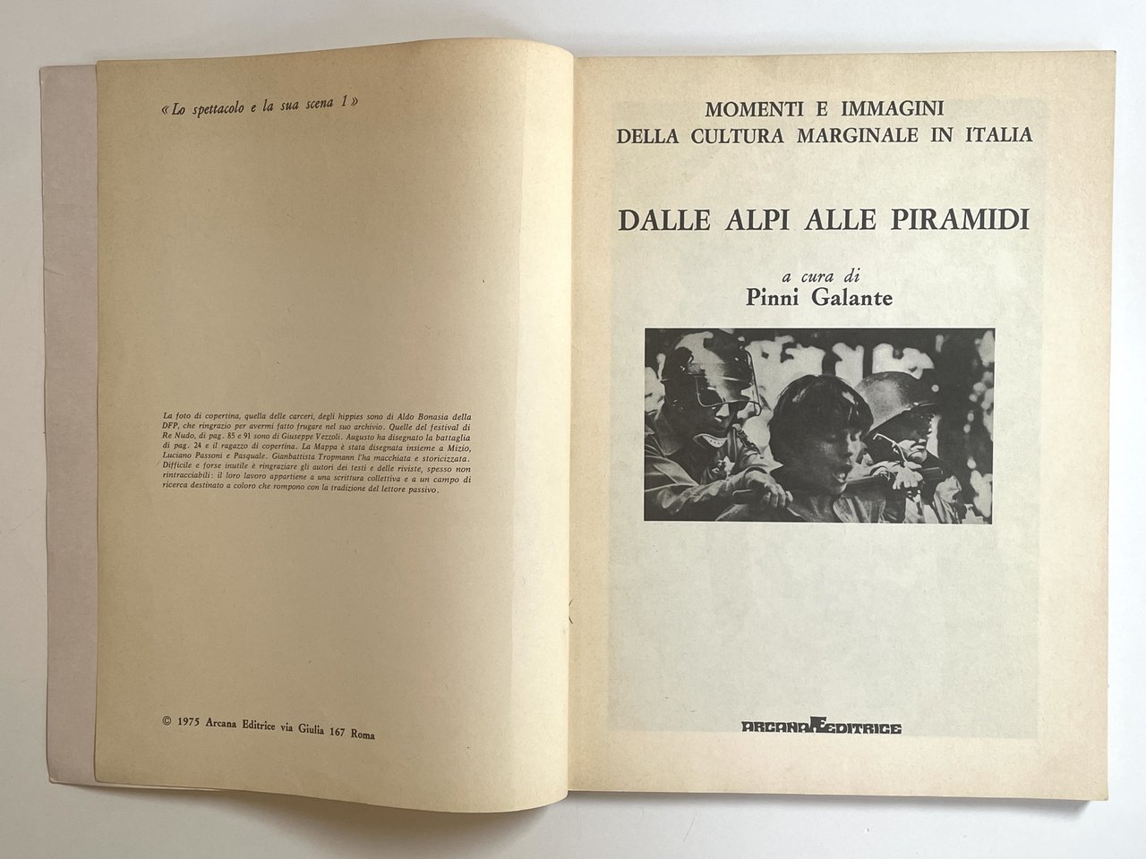 Dalle Alpi alle Piramidi. Momenti e immagini della cultura marginale … | Immagine principale
