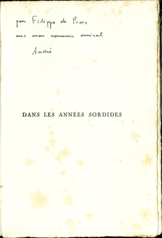 Dans les années sordides | Immagine Gallery 3