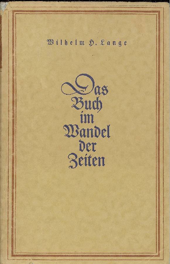 Das buch im wandel der zeiten | Immagine principale