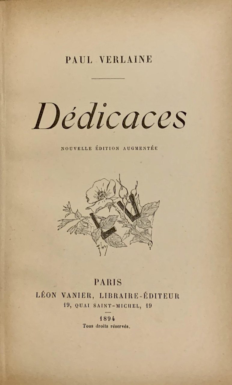Dédicaces | Immagine principale