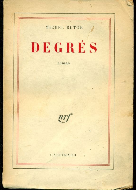 Degrés. Roman | Immagine principale