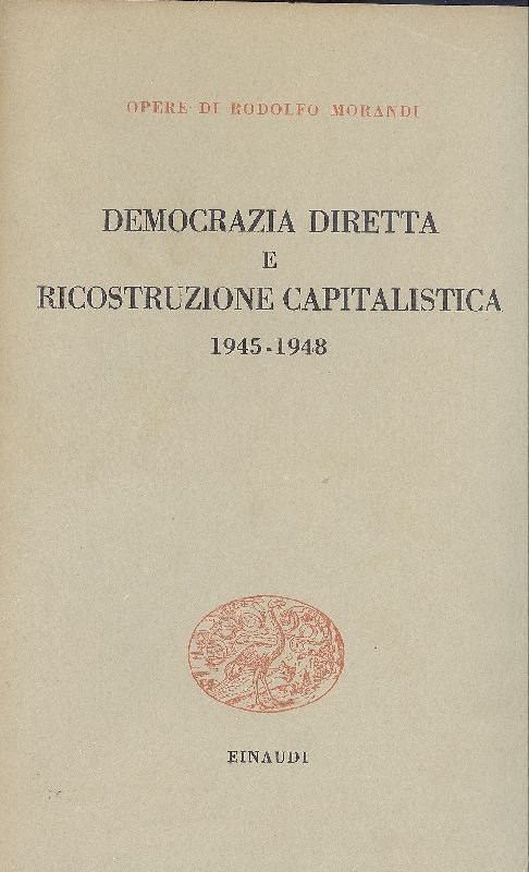 Democrazia diretta e ricostruzione capitalistica 1945-1948 | Immagine principale