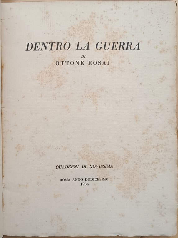 Dentro la guerra | Immagine Gallery 2