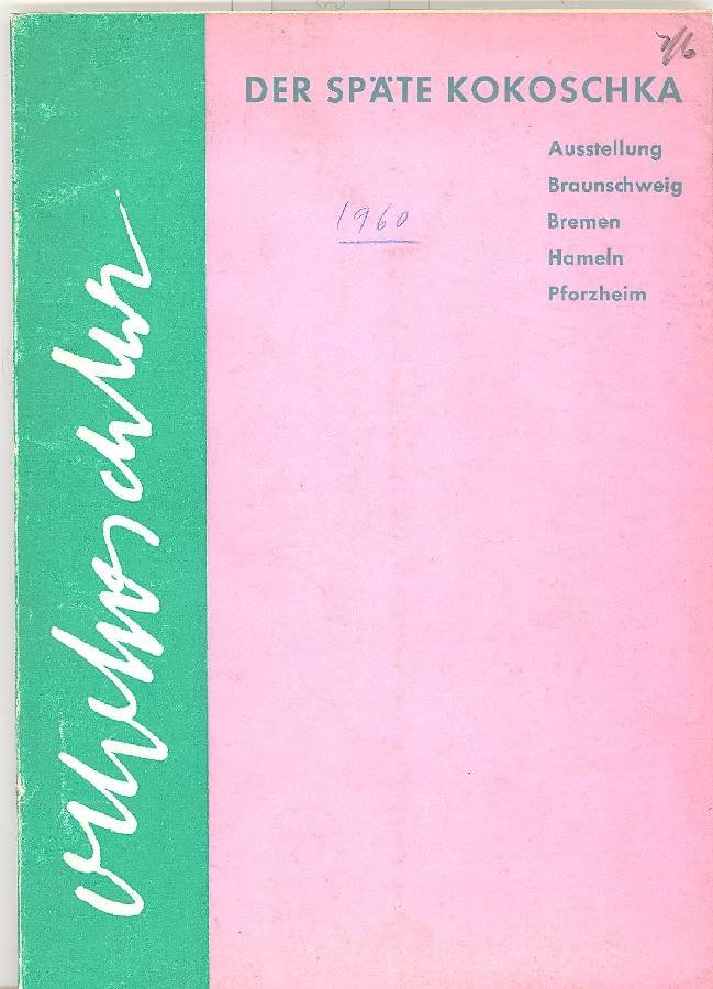 Der Spate Kokoschka. Geboren 1886 | Immagine principale
