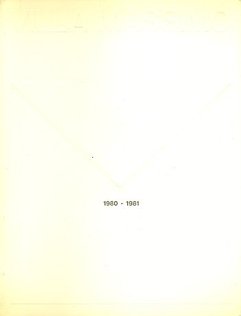 Deutsche Akademie Villa Massimo Rom. Studienjahr 1980-1981 | Immagine principale