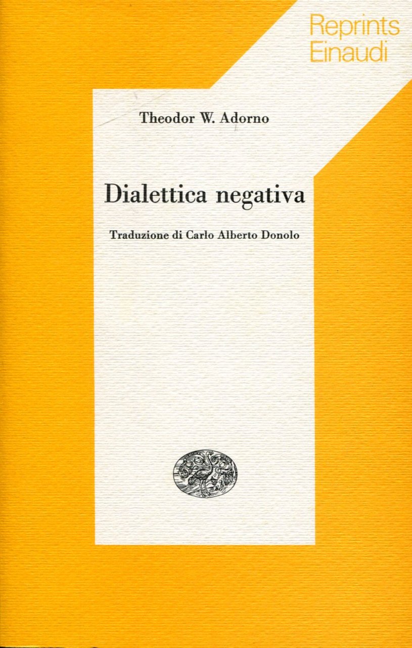 Dialettica negativa | Immagine principale