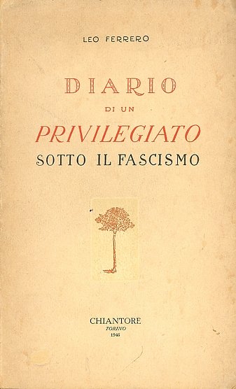 Diario di un privilegiato sotto il fascismo | Immagine principale