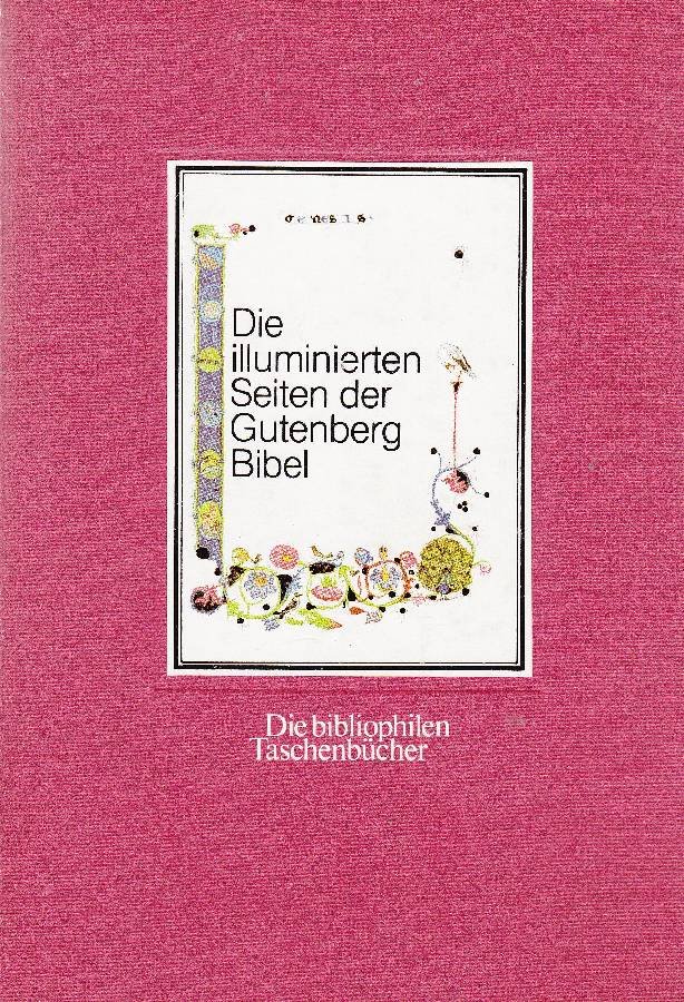 Die illuminierten Seiten der Gutenberg Bibel | Immagine principale