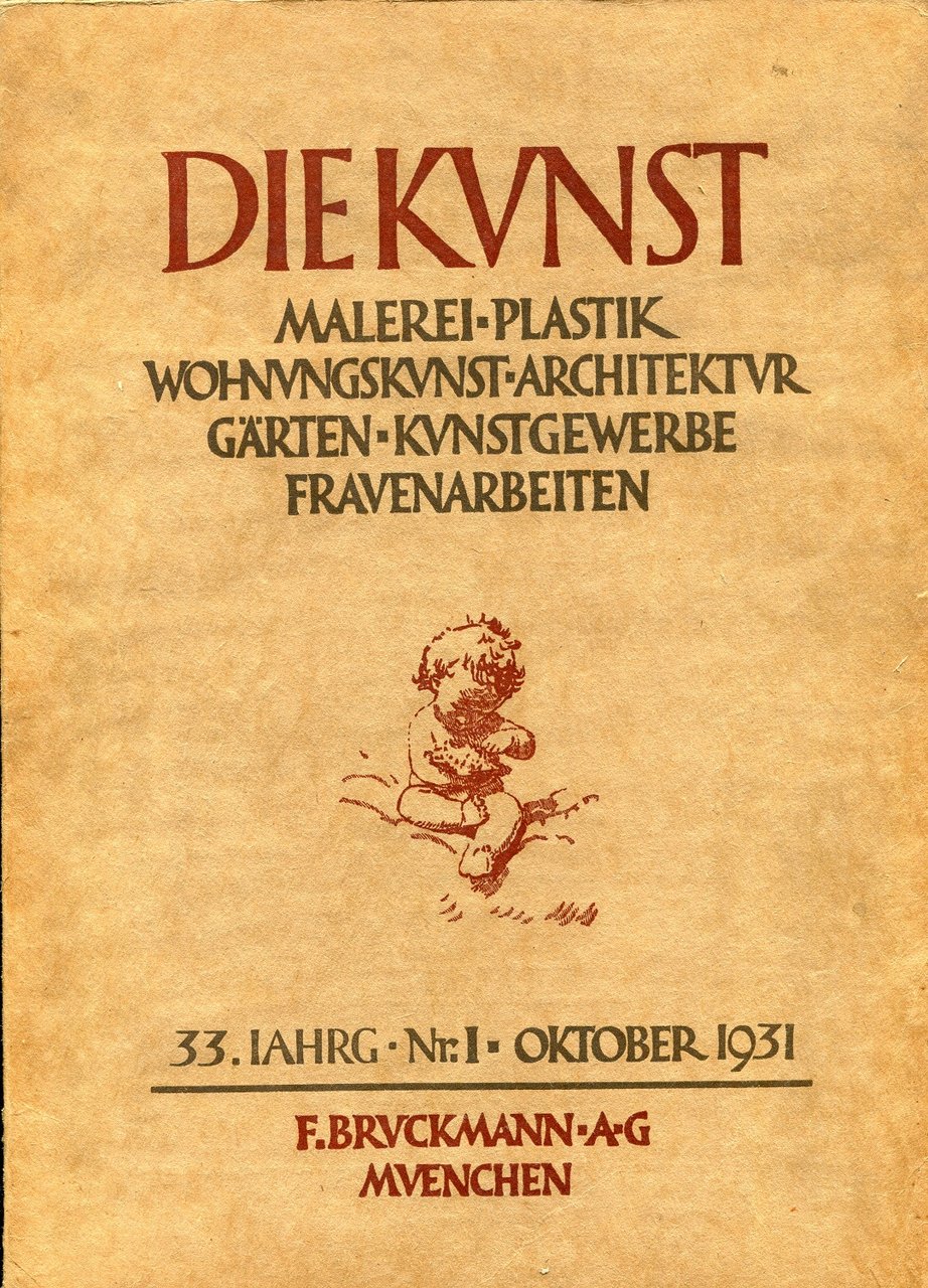 DIE KUNST. Malerei - Plastik - Wohnungskunst - Architektur Garten … | Immagine principale