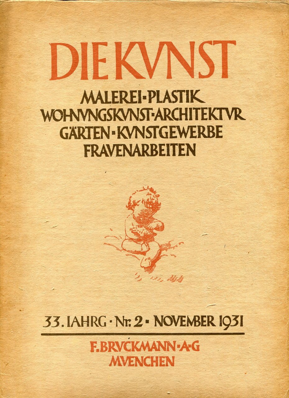 DIE KUNST. Malerei - Plastik - Wohnungskunst - Architektur Garten … | Immagine principale