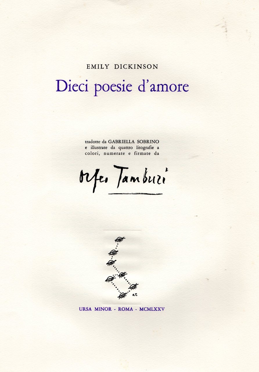 Dieci poesie d'amore | Immagine principale