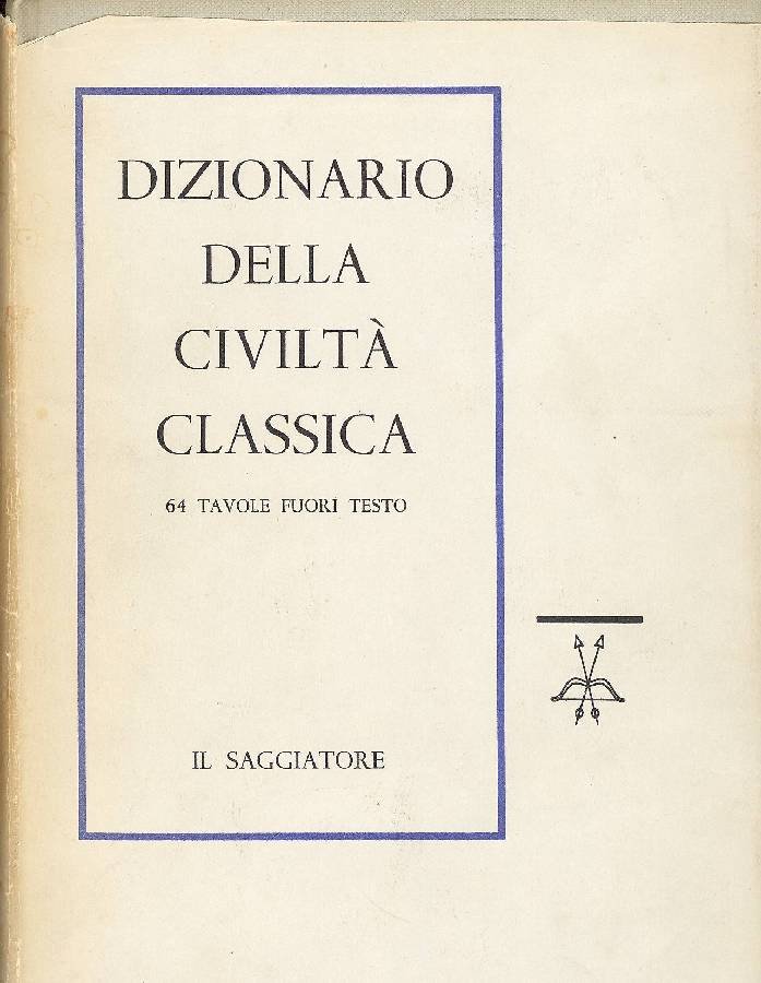Dizionario della civiltà classica | Immagine principale