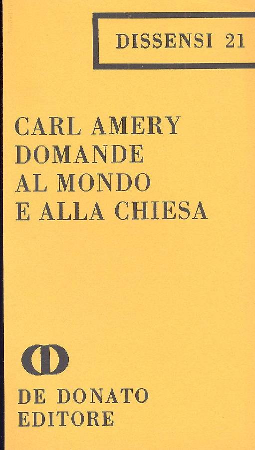 Domande al mondo e alla Chiesa | Immagine principale