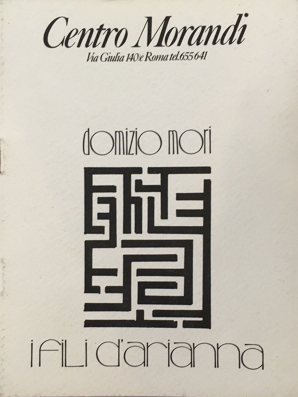 Domizio Mori | Immagine principale