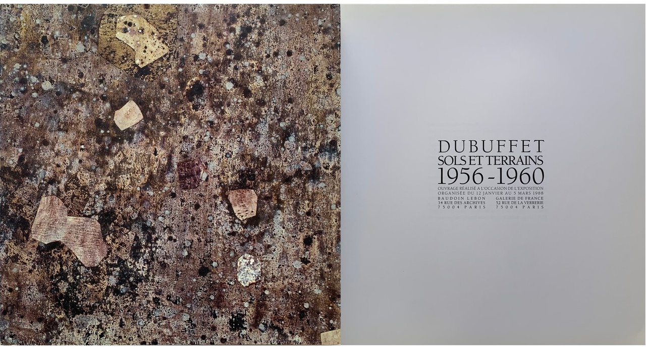 Dubuffet. Sols et terrains 1959-1960 | Immagine principale