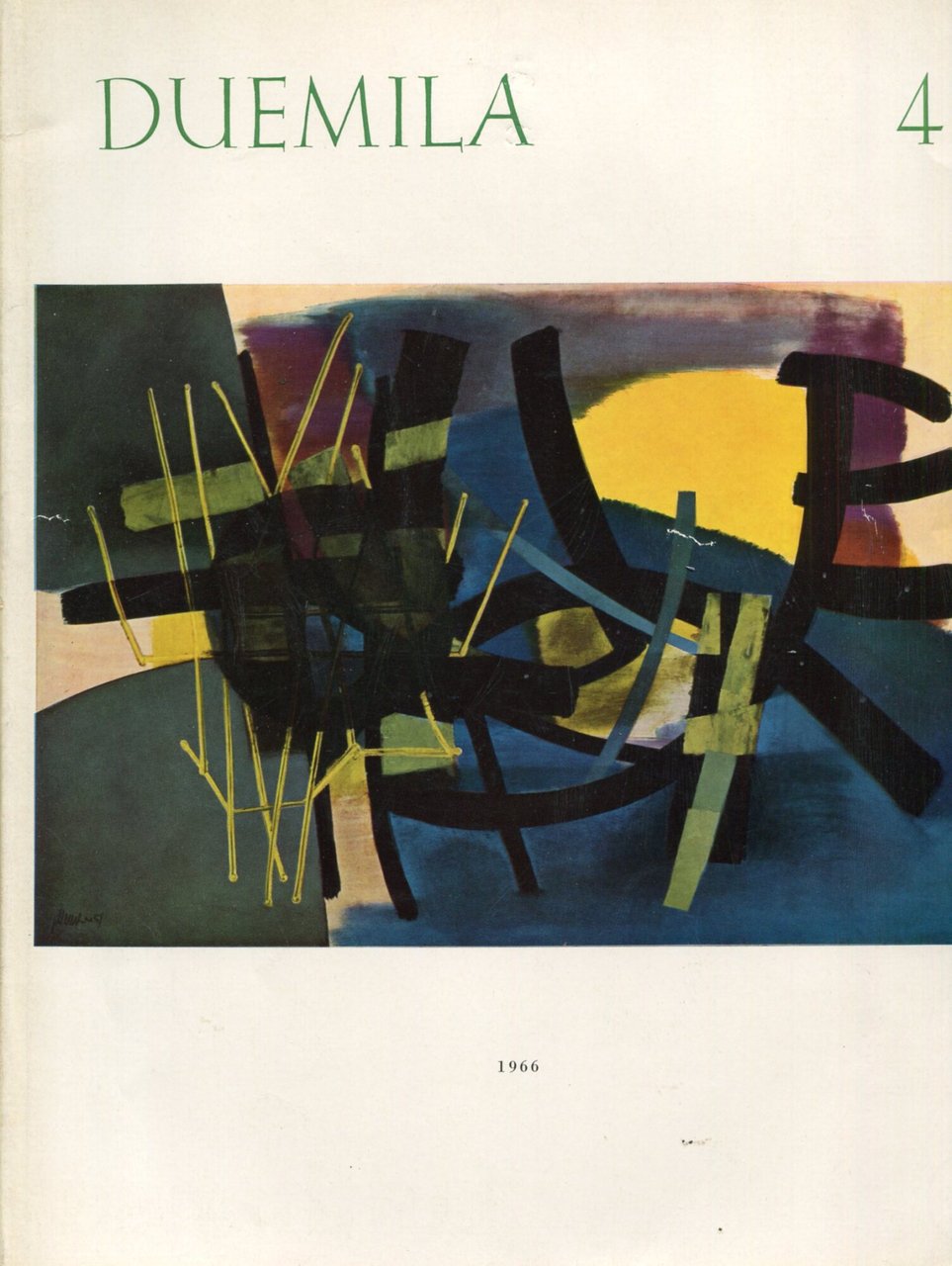 Duemila. 1966, Anno II, Numero 4 | Immagine principale