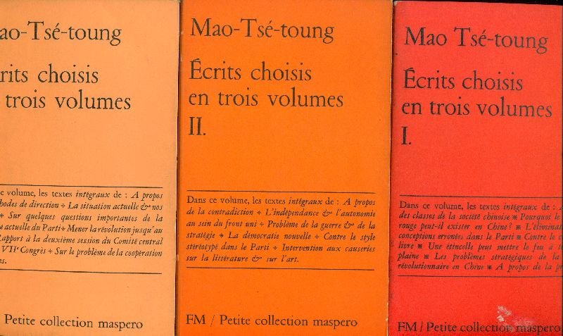 Ecrits choisis en trois volumes | Immagine principale