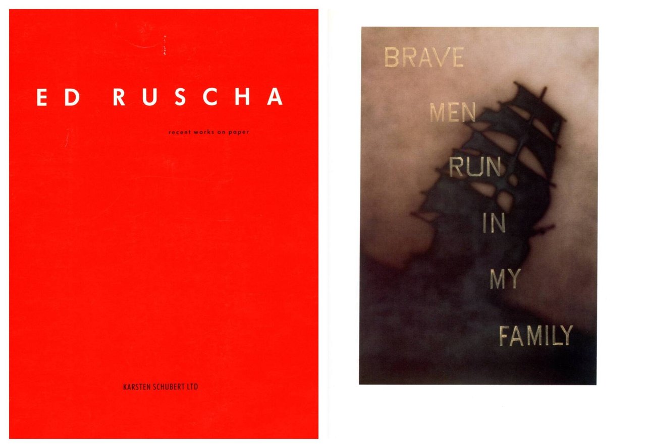Ed Ruscha. Recent Works on Paper | Immagine principale