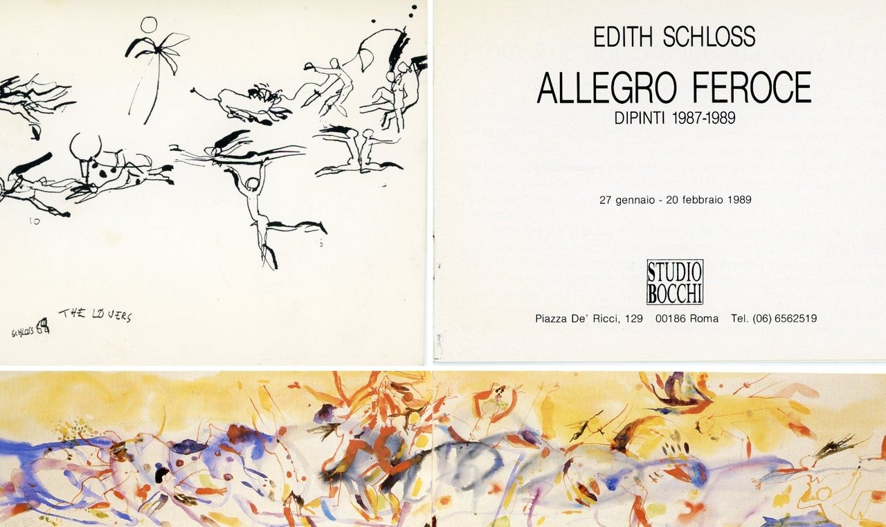 Edith Scloss. Allegro feroce. Dipinti 1987-1989 | Immagine principale