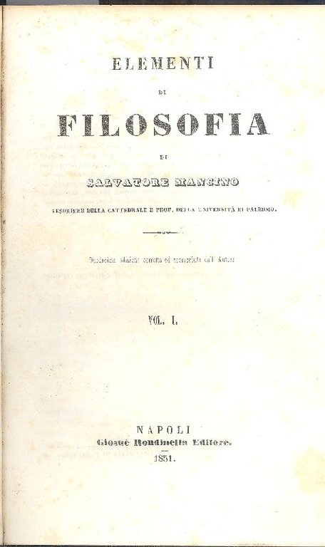 Elementi di filosofia | Immagine Gallery 2