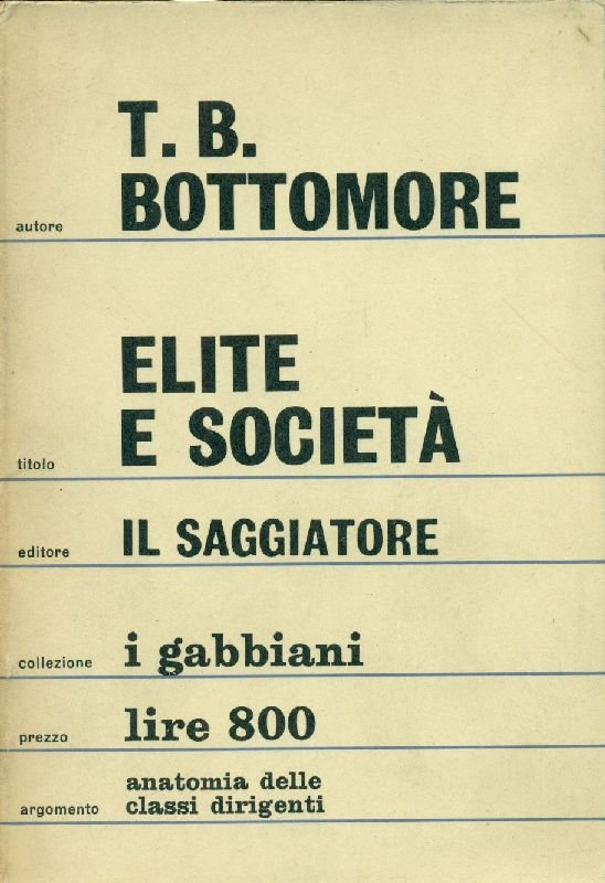 Elite e società | Immagine principale