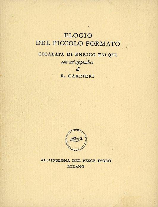 Elogio del piccolo formato | Immagine principale
