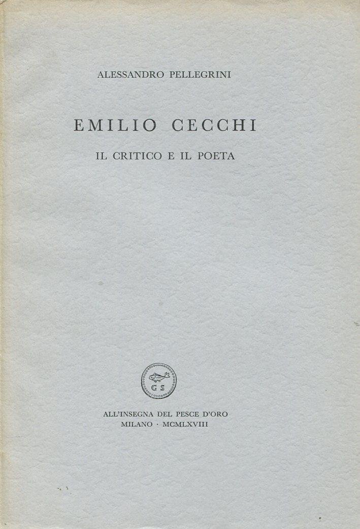 Emilio Cecchi. Il critico e il poeta | Immagine principale