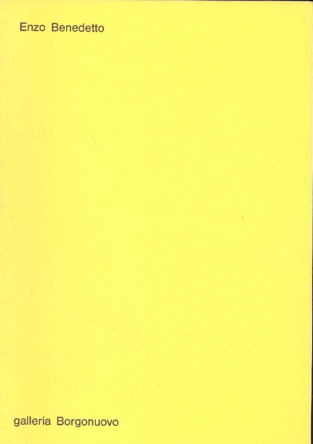 Enzo Benedetto | Immagine principale