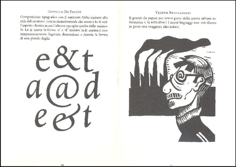 ETAT. Una raccolta di disegni, opere tipografiche e calligrafiche, poesie, … | Immagine Gallery 2