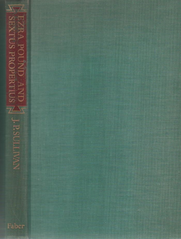 Ezra Pound and Sextus Propertius | Immagine principale