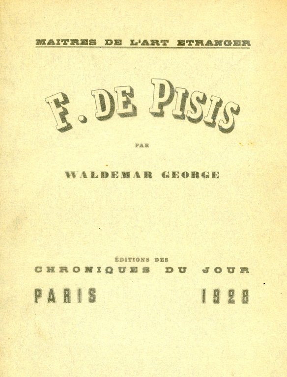 F. De Pisis | Immagine Gallery 2