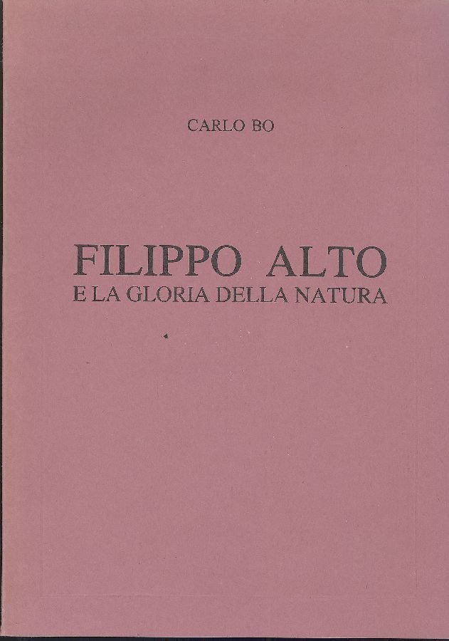 Filippo Alto e la gloria della natura | Immagine principale