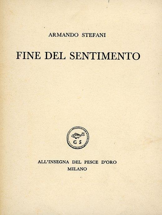 Fine del sentimento | Immagine principale