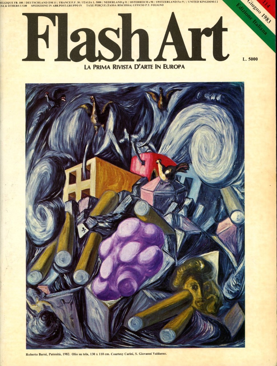 Flash Art. Aprile 1983, N. 114 | Immagine principale