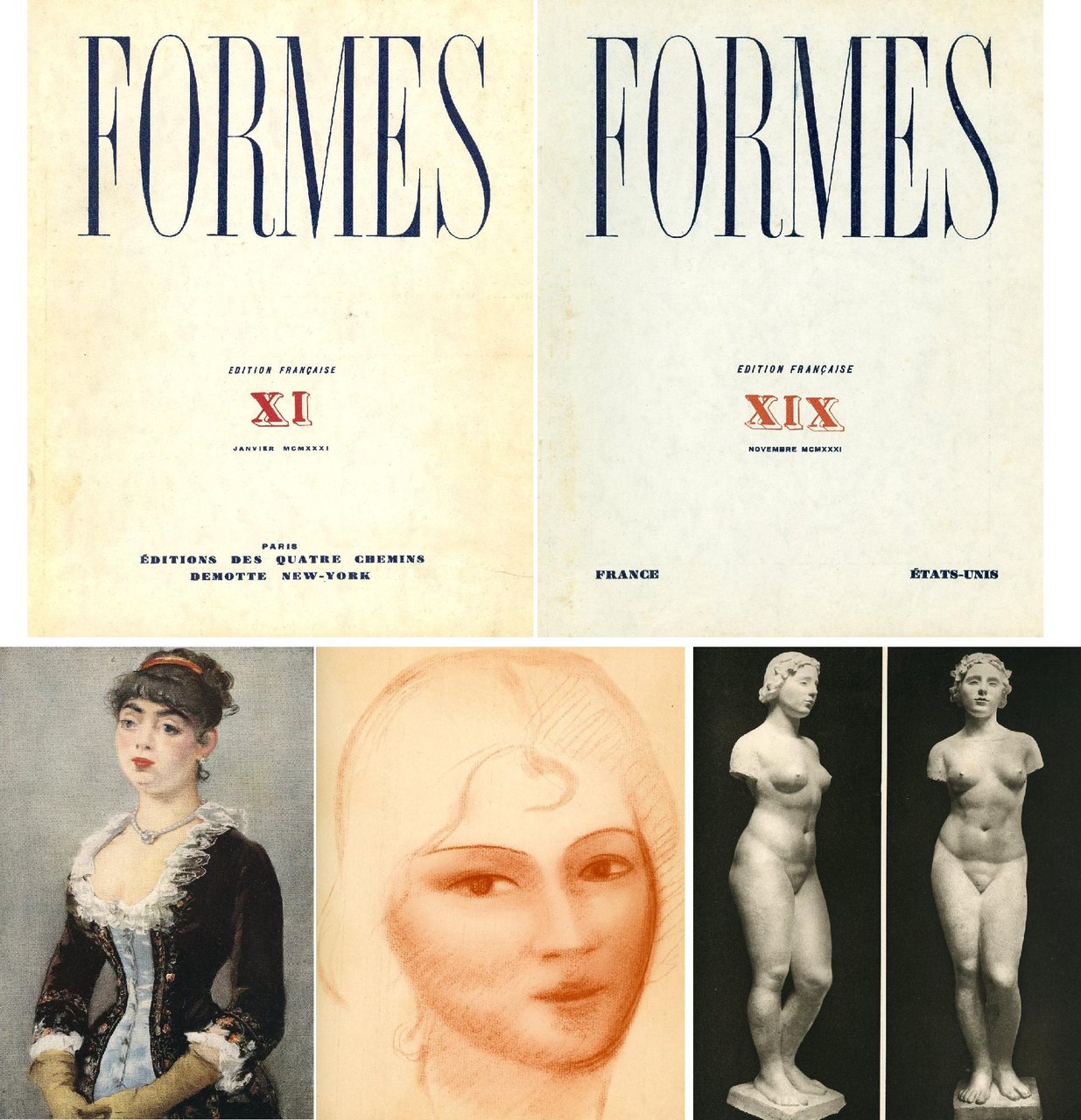 Formes, revue internationale des arts plastiques - 1931 | Immagine principale