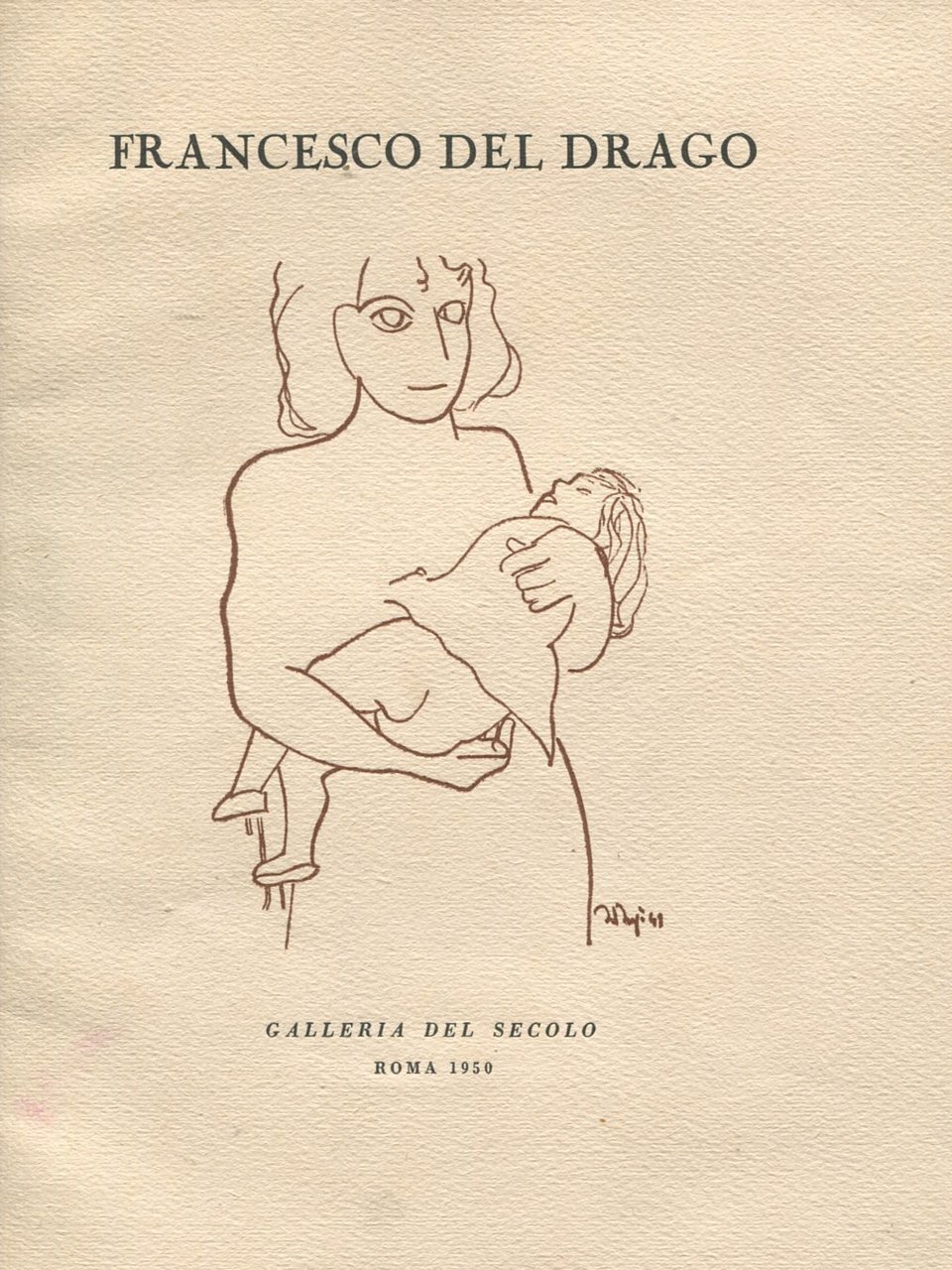 Francesco Del Drago. Galleria del Secolo 1950 | Immagine principale