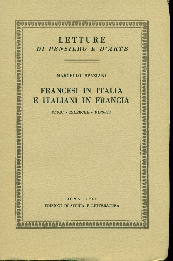 Francesi in Italia e italiani in Francia | Immagine principale