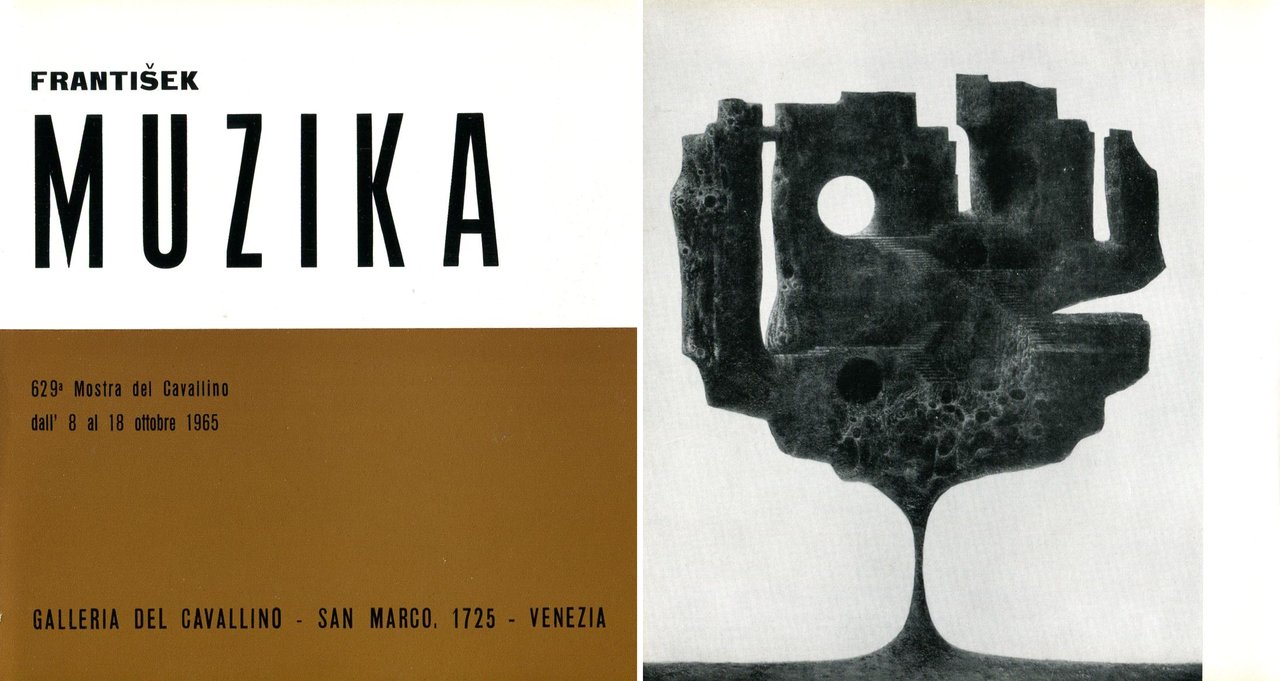 Frantisek Muzika. Galleria del Cavallino 1965