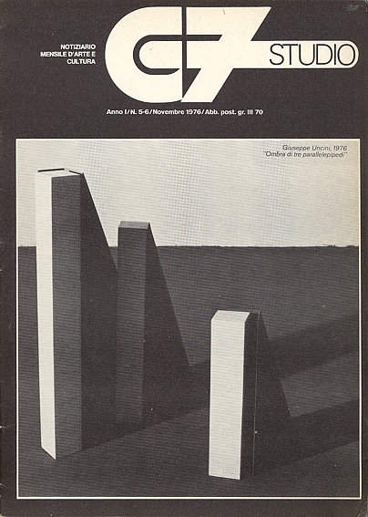 G7 Studio. Anno I, Numero 5/6, Novembre 1976