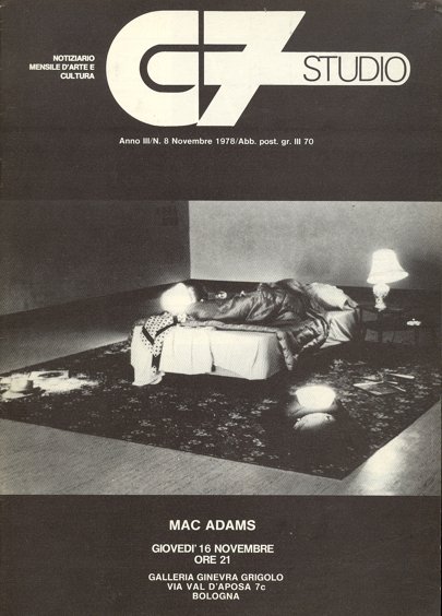 G7 Studio. Anno III, Numero 8, Novembre 1978