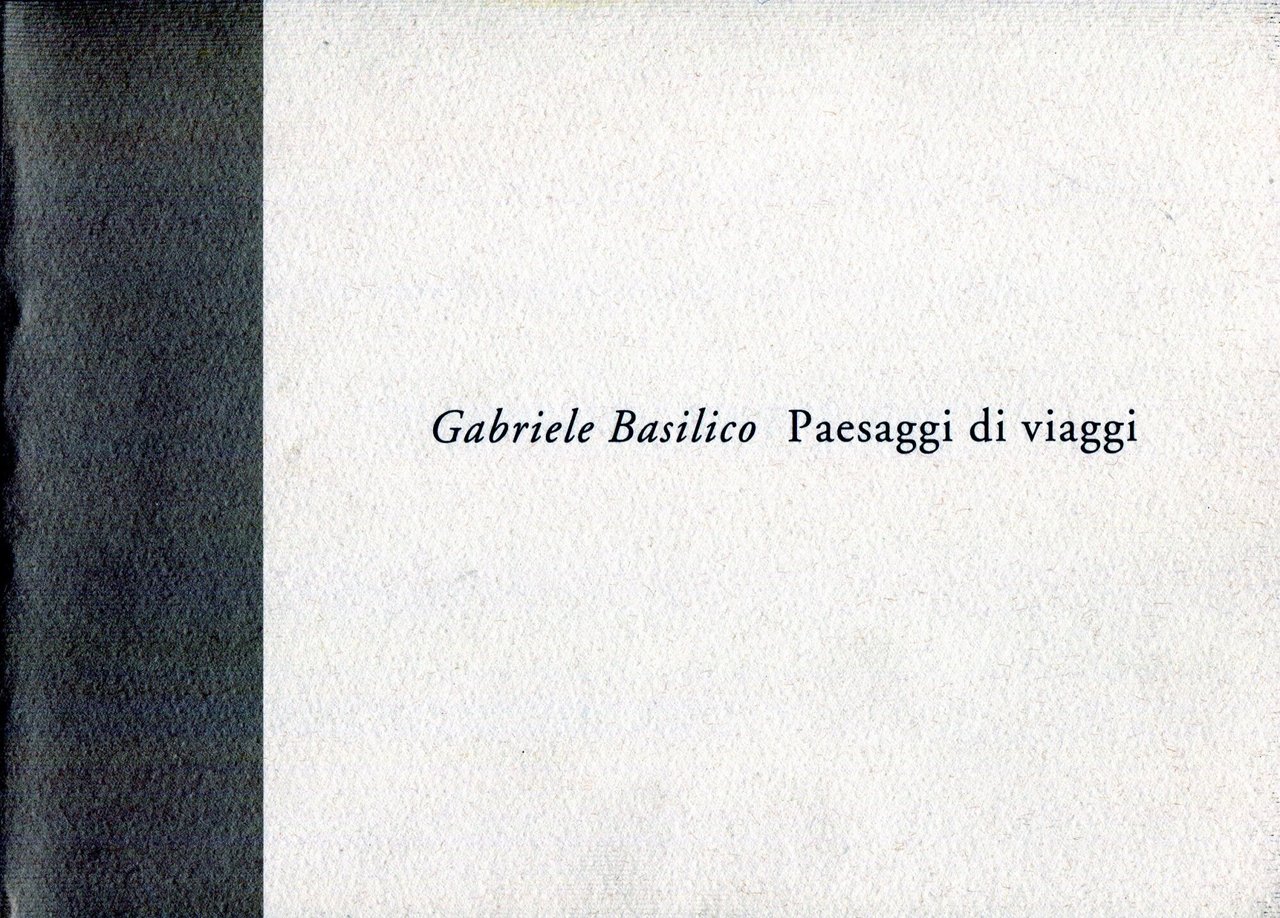 Gabriele Basilico. Paesaggi di viaggi | Immagine principale