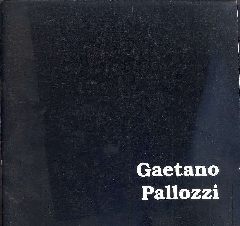 Gaetano Pallozzi. Mostra Antologica | Immagine principale