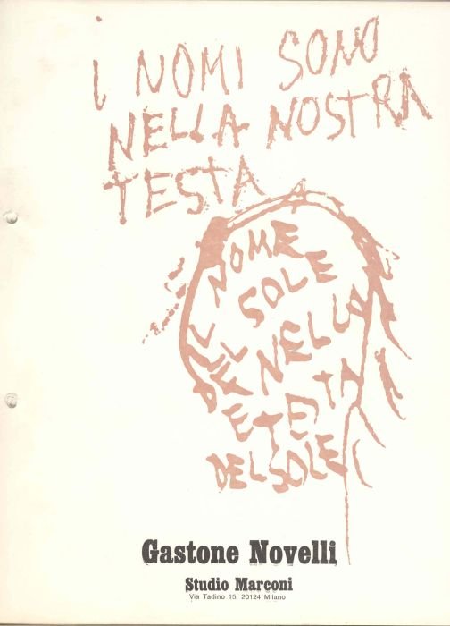 Gastone Novelli | Immagine principale