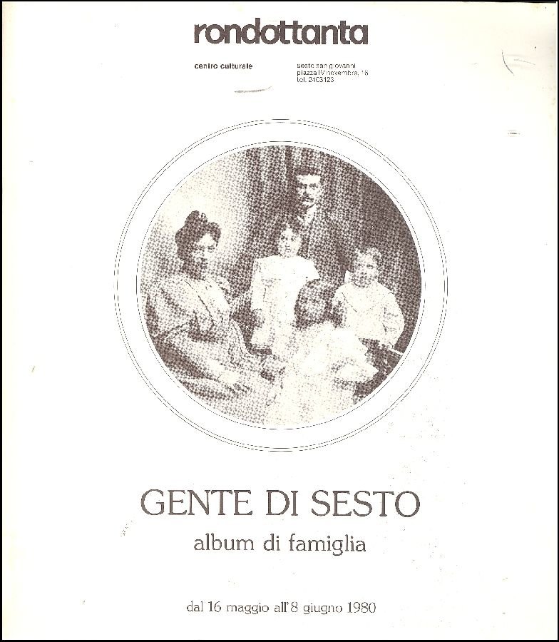 Gente di Sesto. Album di famiglia | Immagine principale