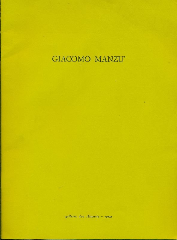 Giacomo Manzù | Immagine principale