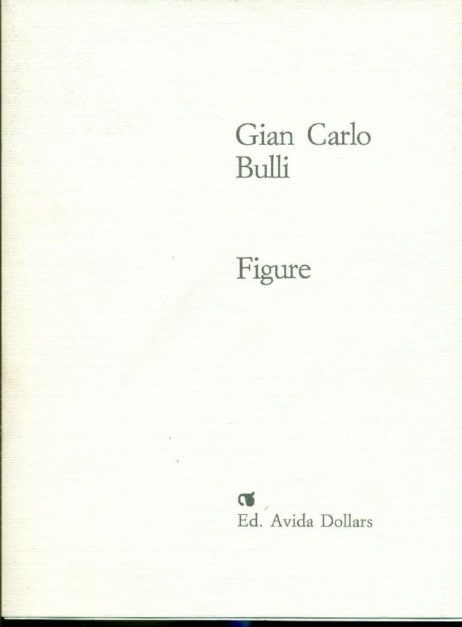 Gian Carlo Bulli. Figure | Immagine principale